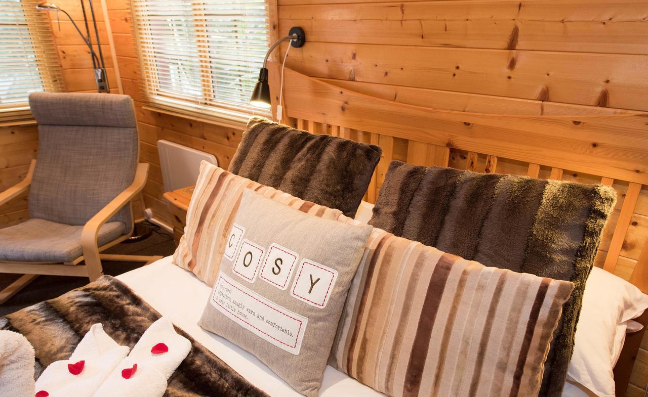 Cypress Log Cabins Accommodation Godshill  Exteriör bild